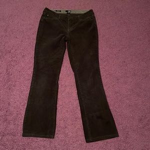 a.n.a black corduroy pants. Size 8. Bootcut.